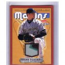Josh Beckett 2004 Fleer Platinum Name Plate Patch #NPM-JB Dodgers #/