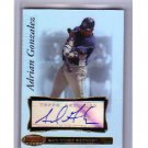 Adrian Gonzalez 2007 Bowman's Best Autograph #48 Dodgers, Red Sox