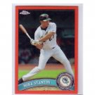 Mike Stanton 2011 Topps Chrome Orange Refractor #85 (2nd Year) Marlins