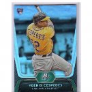 Yoenis Cespedes RC 2012 Bowman Platinum Rookie #21 A's Mets
