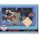 Kirk Gibson 2002 Fleer Fall Classic Series of Champions Relics #SOC-KG Dodgers Game-Used Bat