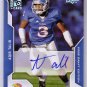 Aqib Talib 2008 Upper Deck Draft Edition Exclusives Autograph #7 RC Broncos Patriots