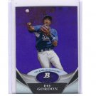 Dee Gordon 2011 Bowman Platinum Prospects Purple #BPP2 RC Dodgers