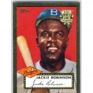 Jackie Robinson 2002 Topps 1952 Reprints #52R-10 Dodgers