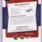 Bill Russell 2005 Upper Deck Classics Classic Materials Jersey #MA-BR Dodgers