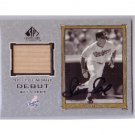 Steve Sax 2001 SP Legendary Cuts Debut #B-SS Game-used Bat w/Autograph Dodgers, Yankees
