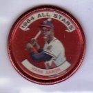 Hank Aaron 1964 Topps Coins All-Stars #149 Braves HOF