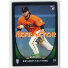 Brandon Crawford REF RC 2011 Bowman Chrome Refractor #25 RC Giants