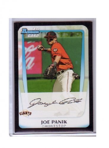 Joe Panik 2011 Bowman Draft Picks 1st Card #BDPP68 RC Giants