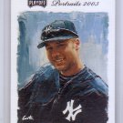 Derek Jeter 2003 Playoff Portraits #5 Yankees