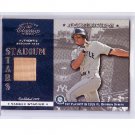 Alex Rodriguez 2001 Donruss Classics Stadium Stars Authentic Stadium Seat #SS-11  Yankees