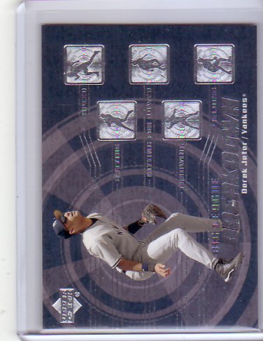 Derek Jeter 2003 Upper Deck Big League Breakdown #BL12  Yankees