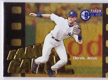 Derek Jeter 2000 Fleer Gamers Extra #117 Yankees