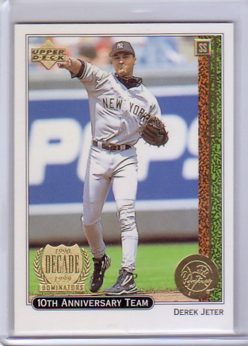 Derek Jeter 1998 Upper Deck 10th Anniversary Team #X25 Yankees