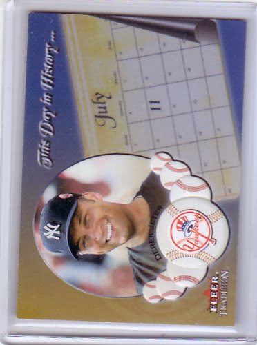 Derek Jeter 2002 Fleer Tradition This Day in History #U24-TDH Yankees