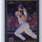 Derek Jeter 2001 Topps Chrome #77 Yankees