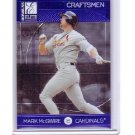 Mark McGwire 1999 Donruss Elite Elite Craftsmen #19 A's, Cardinals #/3500