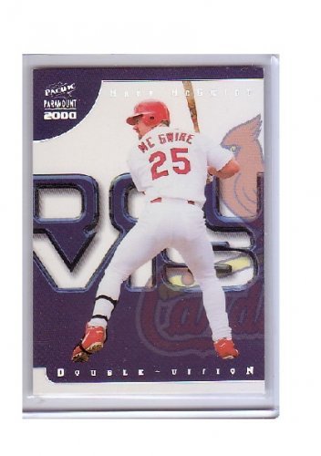 Mark McGwire 2000 Pacific Paramount Double Vision #13 A's, Cardinals