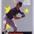 Don Mattingly 1987 Fleer All Star Team #1  Yankees