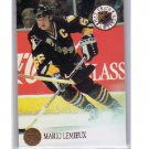 Mario Lemieux 1993-94 Leaf Hat Trick Artists #4  Penguins HOF