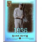 Babe Ruth 2004 Topps Tribute Hall of Fame Cut Signature Edition #3 Yankees