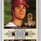 Cole Hamels 2009 Upper Deck Goodwin Champions Memorabilia #CH Jersey Phillies, Cubs