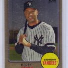 Derek Jeter 2008 Topps Chrome Trading Card History #TCHC-40 Yankees