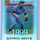 George Brett 2004 Topps Tribute Hall of Fame Cut Signature Edition #73 Royals HOF