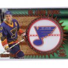 Brett Hull 1997-98 Pacific Crown Collection Team Checklist #21 Blues, Red Wings