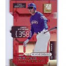 Alex Rodriguez #/350 2001 Donruss Elite Prime Numbers Die-Cut #PN-1C Yankees