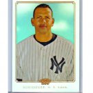 Alex Rodriguez #/499 Refractor 2010 Topps Chrome 206 Refractor #TC20 Yankees