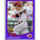 Todd Frazier 2013 Topps Chrome Purple Refractor #123 Reds