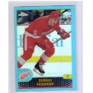Sergei Fedorov 2001-02 Topps Chrome Refractors #53 Red Wings
