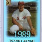 Johnny Bench 2004 Topps Tribute Hall of Fame Cut Signature Edition #8 Reds