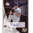 Phil Hughes RC Exquisite Rookie Signatures #186 Yankees #/150