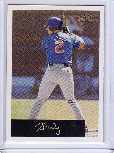 David Wright RC 2002 Bowman Heritage Black Box Parallel #182 Mets