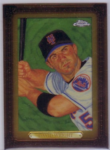 David Wright 2008 Topps Chrome Wal-Mart Dick Perez Insert #WMDPC-6 Mets
