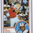 Cal Ripken 1983 Topps #163  Orioles HOF 2nd Year Sharp!