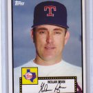 Nolan Ryan 2010 Topps Vintage Legends Collection #VLC-21 Rangers, Mets, Angels, Astros HOF