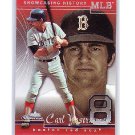 Carl Yastrzemski 2005 Fleer Showcase History #132 Red Sox HOF