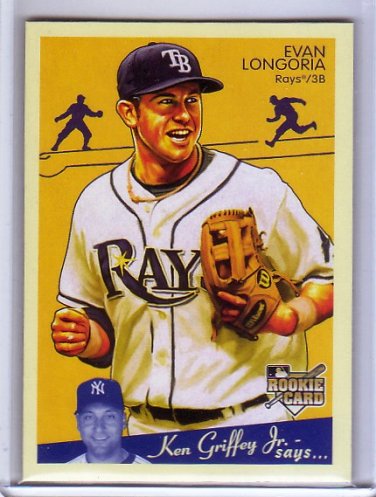 Evan Longoria RC 2008 Upper Deck Goudey #200 Rays