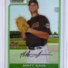 Matt Cain RC 2006 Bowman Chrome Refractor #208 Giants