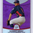 Sonny Gray Refractor 2010 Bowman Platinum Prospects Chrome Purple Refractors #PP37 Yankees  A's