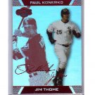Jim Thome 2007 Topps Co-Signers Hyper Silver Red #86 White Sox #/75