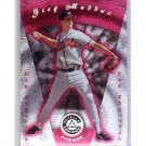 Greg Maddux 1997 Pinnacle Totally Certified Platinum Red #83 Braves HOF #/3999