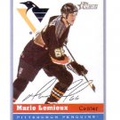 Mario Lemieux 2000-01 Topps Heritage #73 Penguins HOF