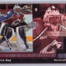 Patrick Roy 1999-00 UD Power Deck Time Capsule #AUX-TC3 Canadiens Avalanche