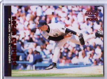 Roger Clemens 2000 Pacific Ruby #289 Red Sox, Yankees Blue Jays
