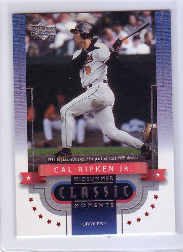 Cal Ripken 2001 Upper Deck Classic Midsummer Moments #CM7 Orioles HOF