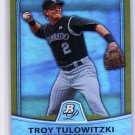 Troy Tulowitzki 2010 Bowman Platinum Gold Foil #26 Rockies #/589